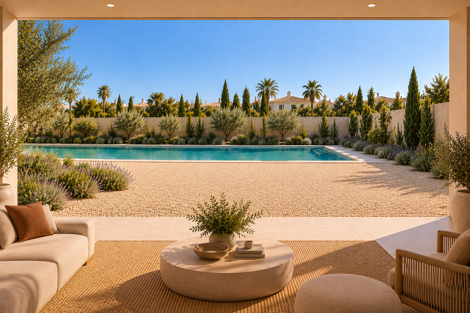 Jardi i Piscina Gran